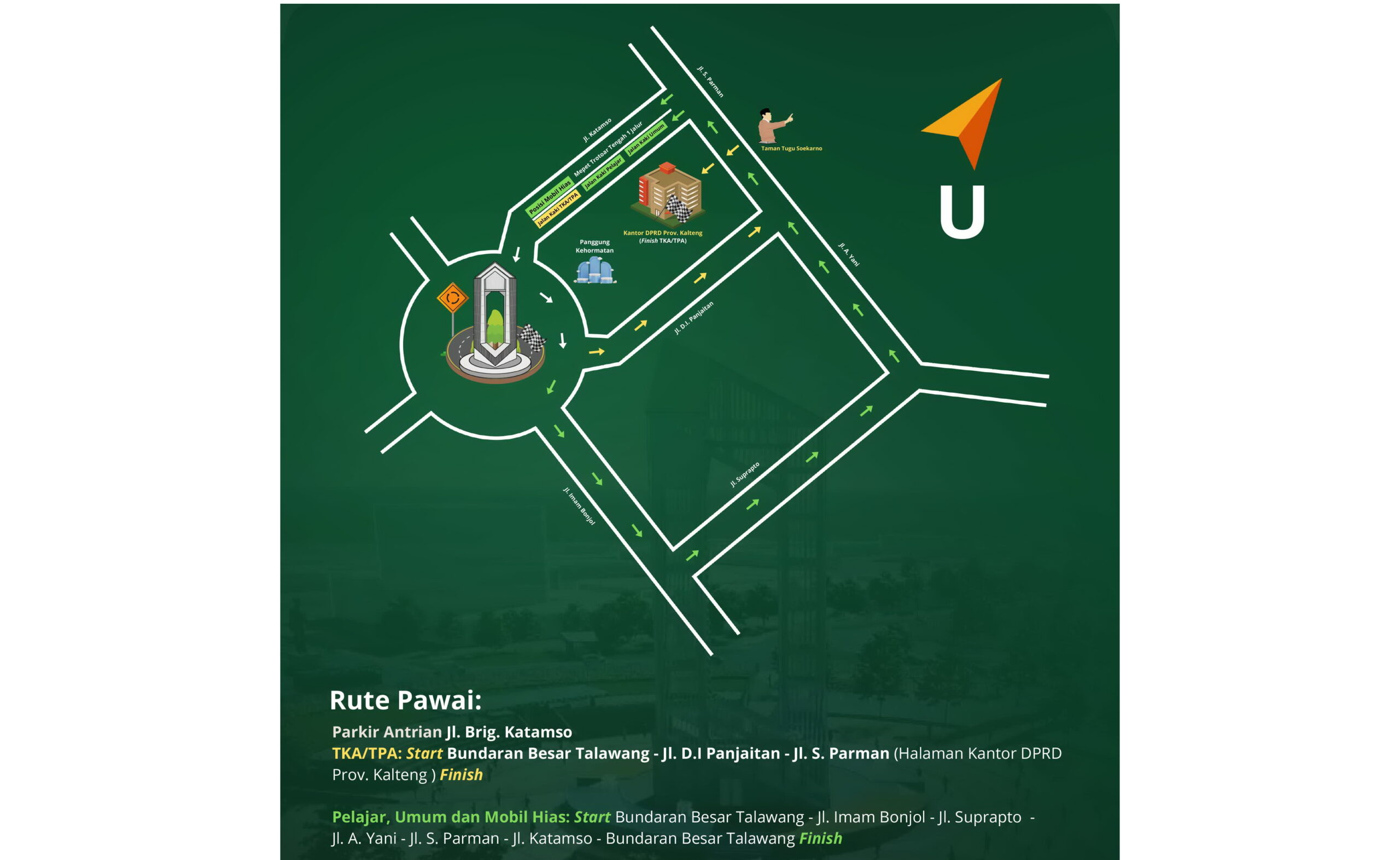 Pawai Muharram Dimulai Pukul 19.00 WIB, Ini Rute yang Dilewati Peserta