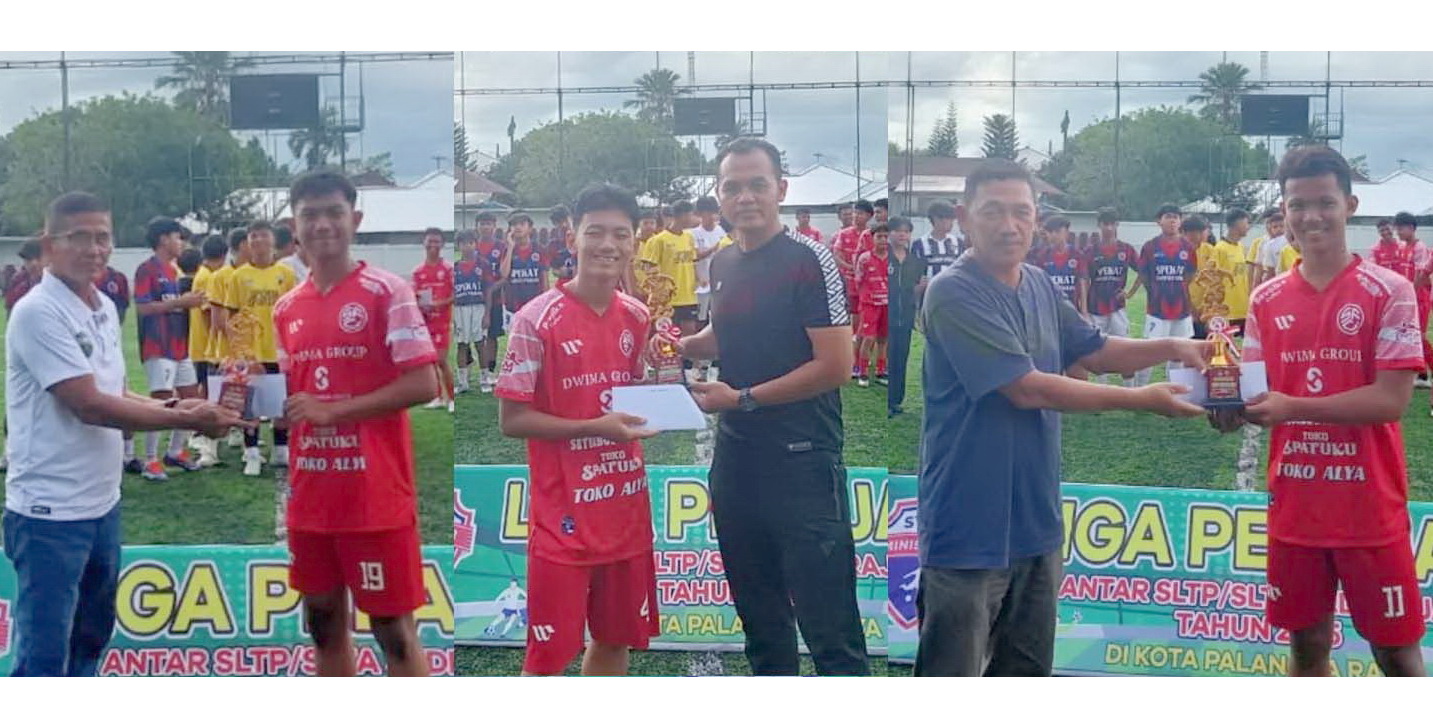 Tiga Siswa MTsN 2 Palangka Raya Raih Prestasi di Liga Minisoccer