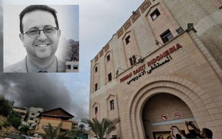 RI Kutuk Bom Israel yang Tewaskan Direktur RS Indonesia