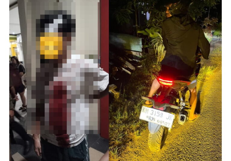 Driver Car Online Bocor Kepala, Dikeroyok Pemotor Mabuk di Jalan Yos Sudarso Ujung