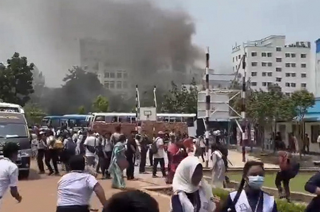 Pesawat Tempur Tabrak Sekolah, 19 Tewas dan 164 Luka-luka