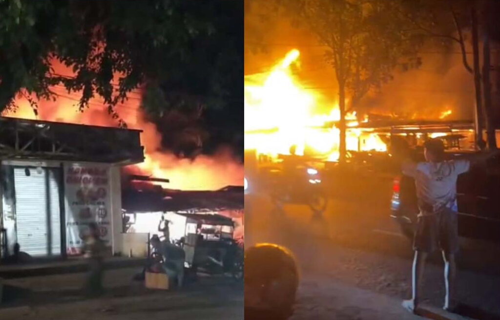Setelah UFO, Kios dan Rumah Warga Pasar Kereng Bangkirai Terbakar