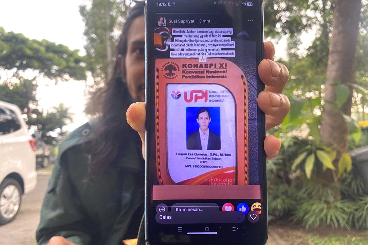 Tujuh Hari Hilang Misterius, Dosen UPI Bandung Belum Ditemukan