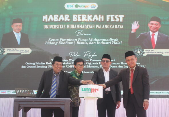 Kampus II UMPR Diresmikan, Hospital Education Mulai Dibangun