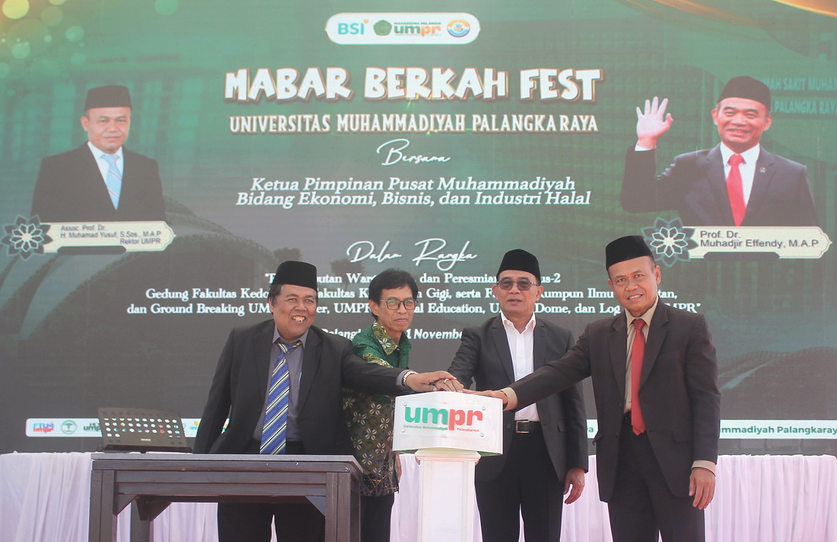 Kampus II UMPR Diresmikan, Hospital Education Mulai Dibangun